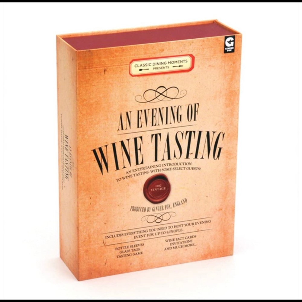An Evening of Wine Tasting - Game Set
